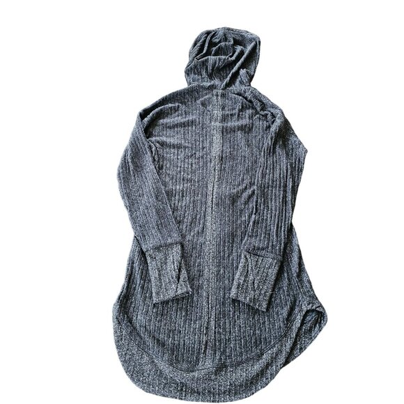 Splendid Women's Dark Grey Heather Zip Cardigan Jacket Sweater sz XS - Picture 3 of 11